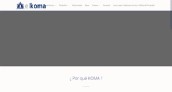 Desktop Screenshot of elkoma.com