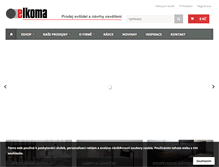 Tablet Screenshot of elkoma.cz